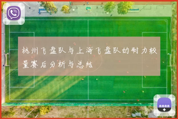 杭州飞盘队与上海飞盘队的耐力较量赛后分析与总结